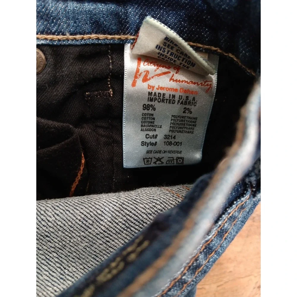 CITIZENS OF HUMANITY Ric Rac #108 Low Waist BootcutJeans 28 Denim (2549)